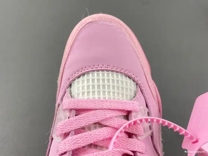 MaikeSneakers X OFF-WHITE PINK JORDAN 4 0511